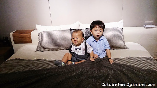 Stanzo Collection Mont Kiara Mall KL Malaysia - babies on songdream bed
