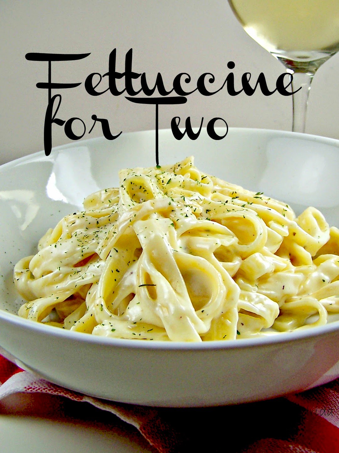 OllaPodrida Fettuccine Alfredo for Two