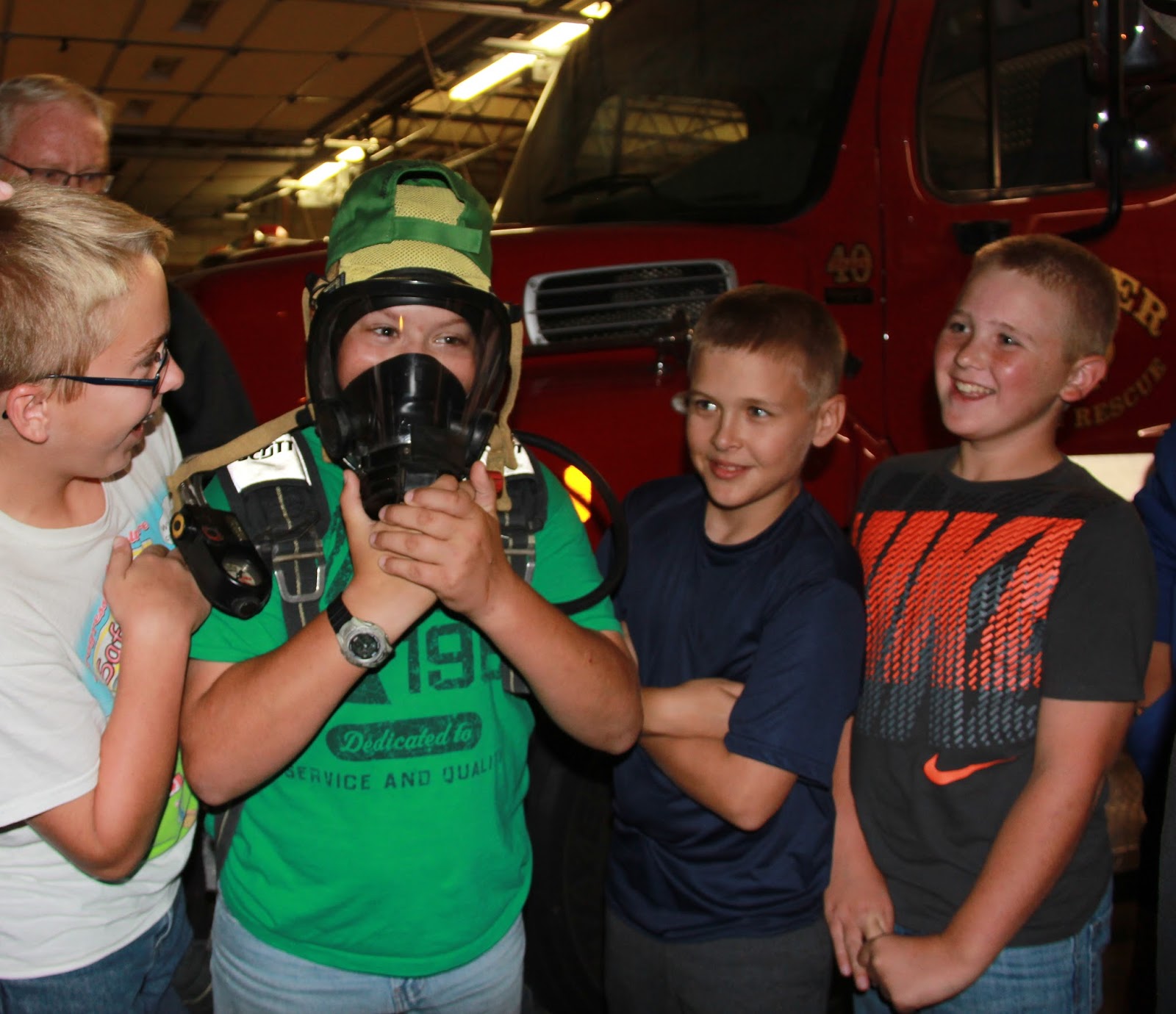 Village of Exeter Exeter Volunteer Fire Department Holds Junior Fire