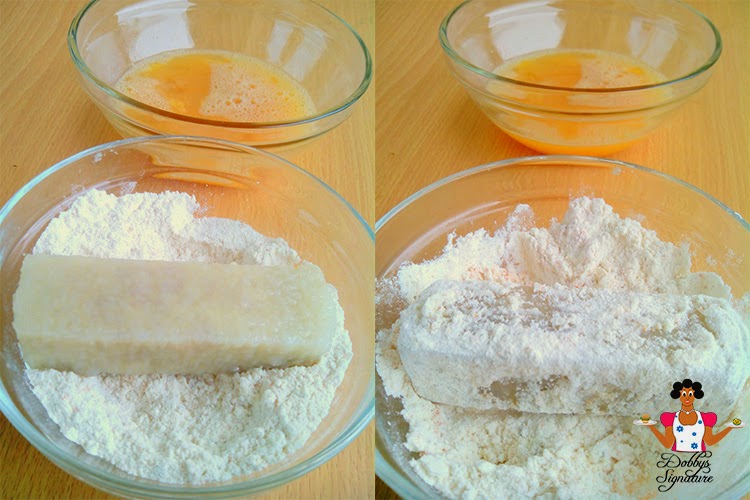 Yamarita “Dun Dun Oniyeri” (egg coated yam) Dobby's Signature