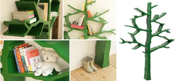 nursery works tree bookcase