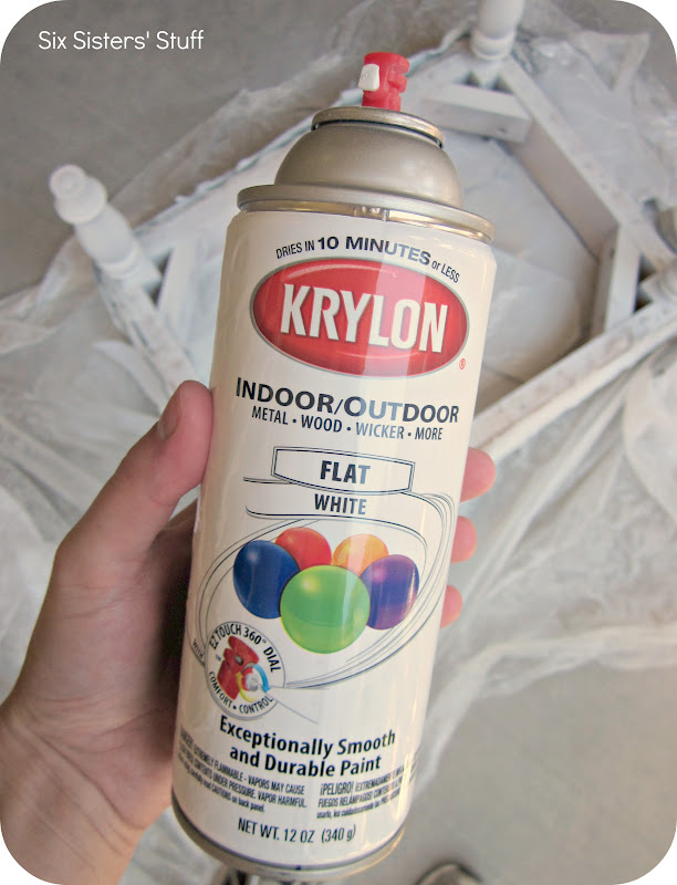 DIY Tufted Ottoman Fabric Recover Tutorial Six Sisters' Stuff