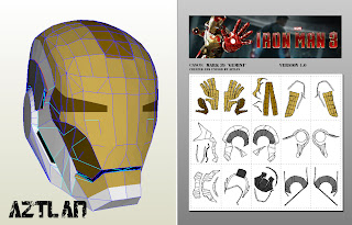 The Rpf Iron Patriot Iron Man Mark Xlii Helmets Pepakura | Web of Book The Rpf Iron Patriot Iron Man Mark Xlii Helmets Pepakura | Web of Book