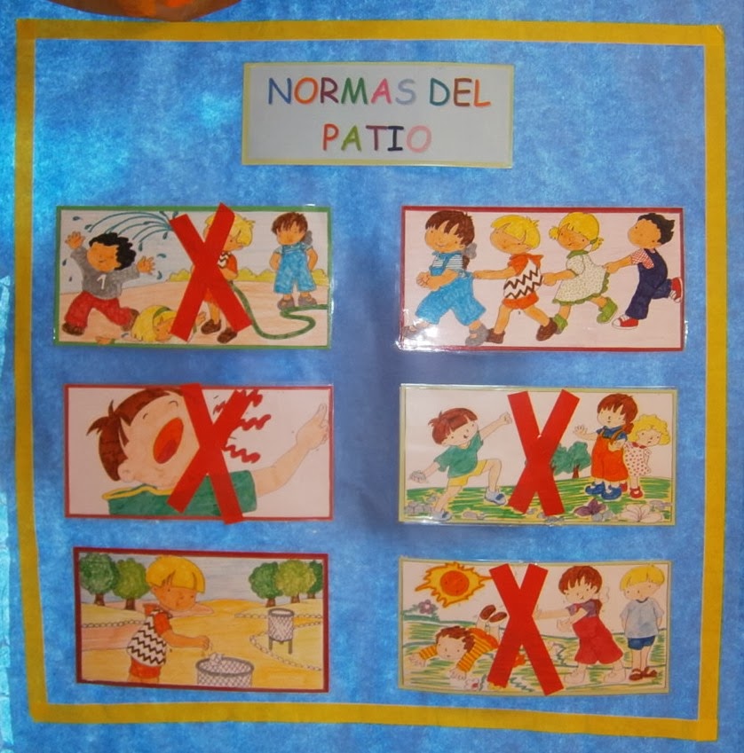 LA CLASE DE MIREN mis experiencias en el aula NUESTRAS NORMAS PARA EL