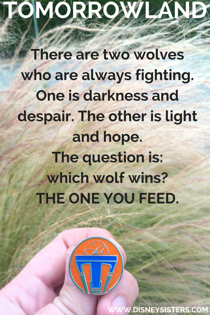 Disney Sisters Tomorrowland The Tale of Two Wolves