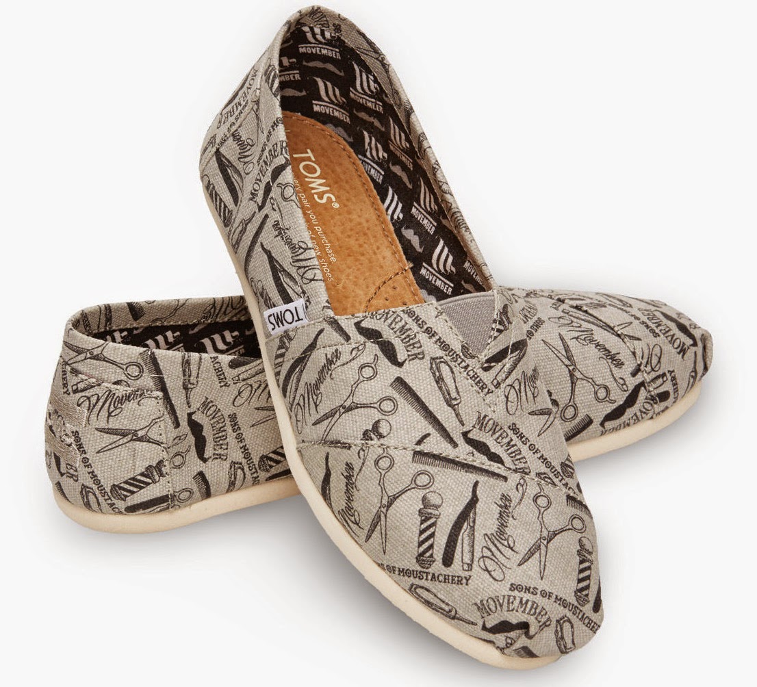 Movember x Toms Footwear photo Movember x Toms Footwear pics