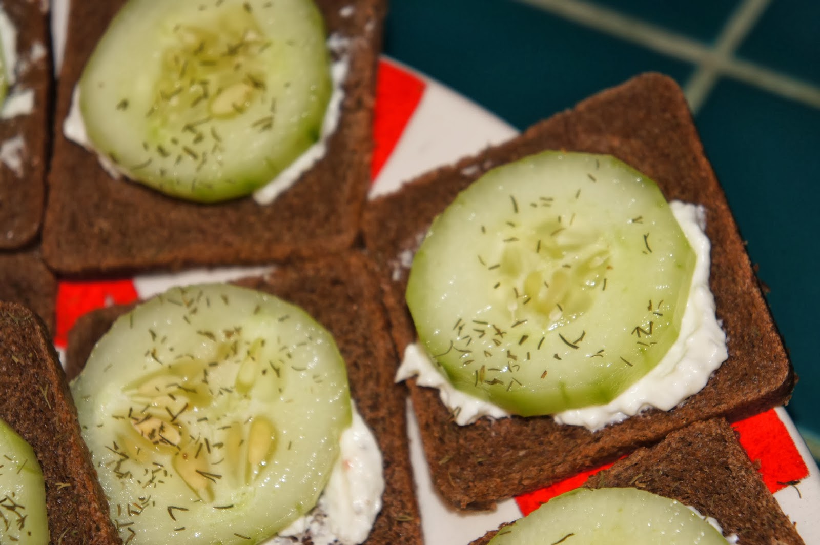 Just a Moment with Jan Sue Zig's Cucumber Appetizer
