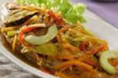 Resep praktis (mudah) ikan nila acar kuning spesial (istimewa) enak, lezat