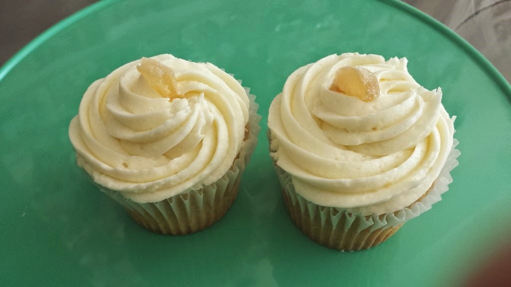 Lemon Ginger Cupcakes Lemon Ginger Cupcakes