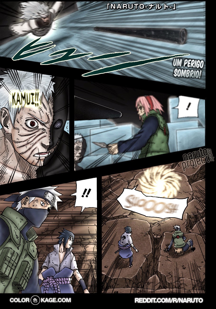 Naruto 675 Colorido - Mangá Naruto 675 Colorido Mangá em português leitura online