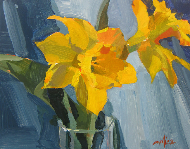 Patti Mollica Paint Whatever, Whenever Dos Daffodils