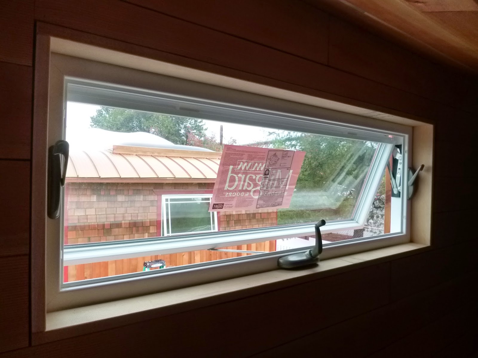 Laura's Blog Trimming out the Windows