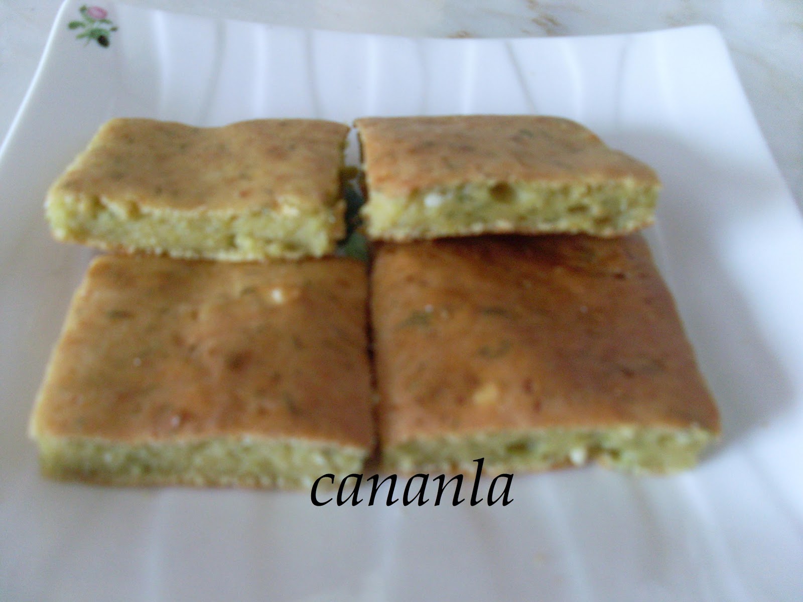 KABAKLI PEYNİRLİ KEK Cananla Denenmiş tarifler
