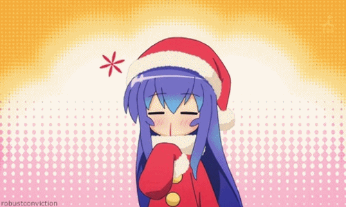 Resultado de imagem para images gifs fofinhas anime natal