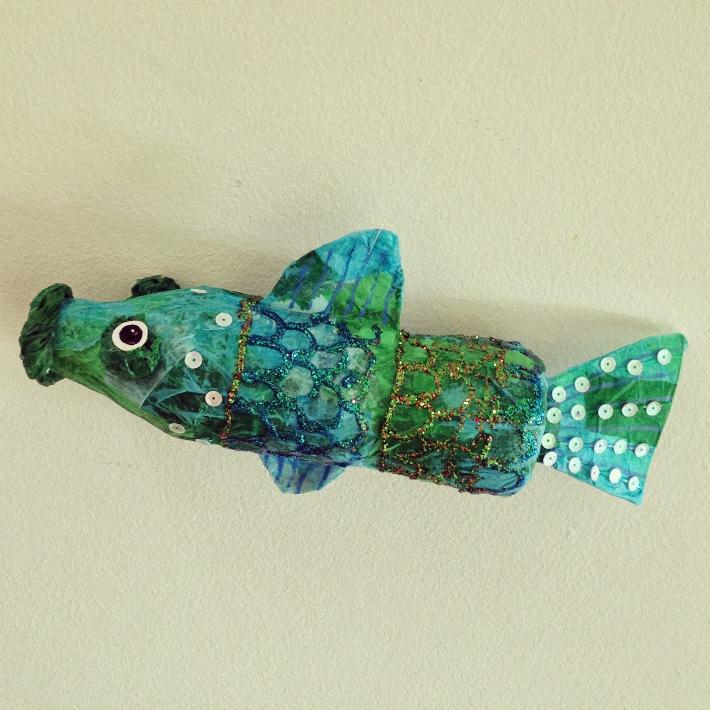 my crafty little blog Water Bottle Fish