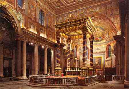 upon entering a sacred space like the above it is almost impossible not to be in awe at the presence of god this type of magnificent rich architecture