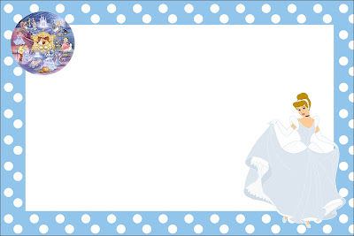 Cenicienta: invitaciones para imprimir gratis.