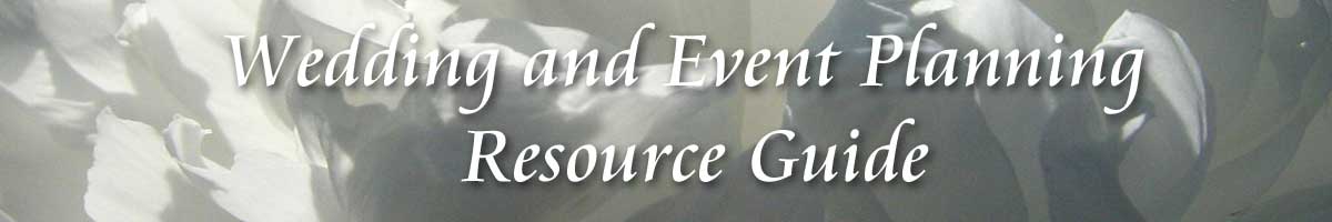 Wedding and Event Planning Resource Guide