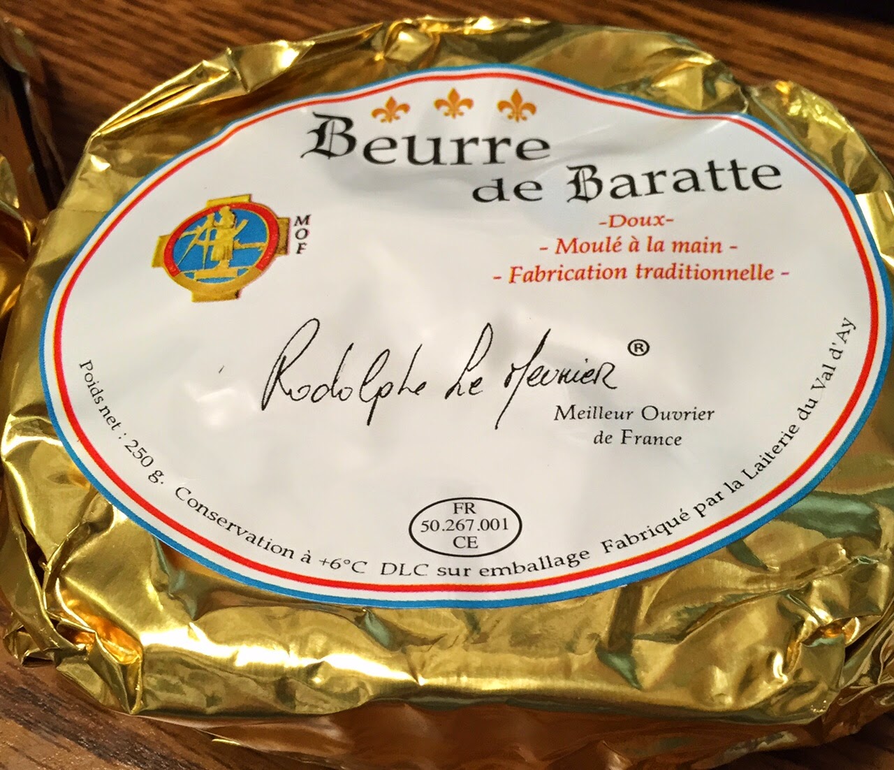 The Wine and Cheese Place The best butter in the world?