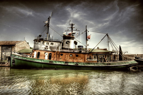 Bote con efecto HDR - HDR Boat (1920x1200px)