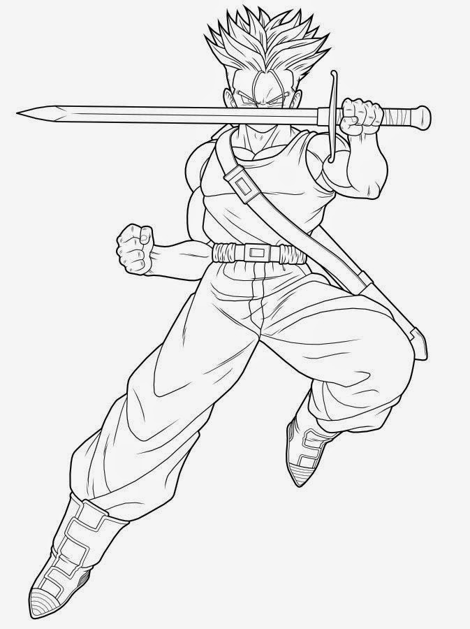 Dibujos para colorear. Maestra de Infantil y Primaria.: Dragon Ball
