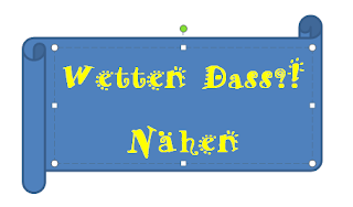 "Wetten, dass" - Nähen
