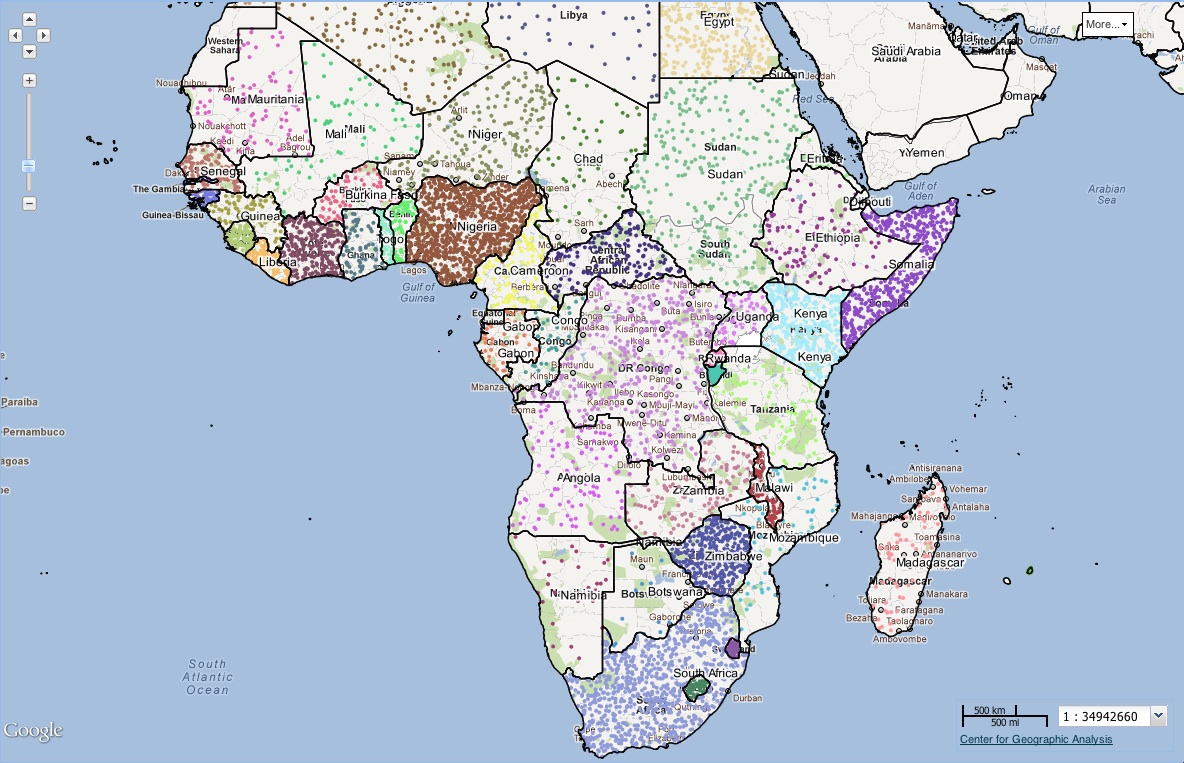 now here are my three maps so the four different countries i looked at were senegal nigeria somalia and zimbabwe now here are my three maps so the four different countries i looked at were senegal nigeria somalia and zimbabwe