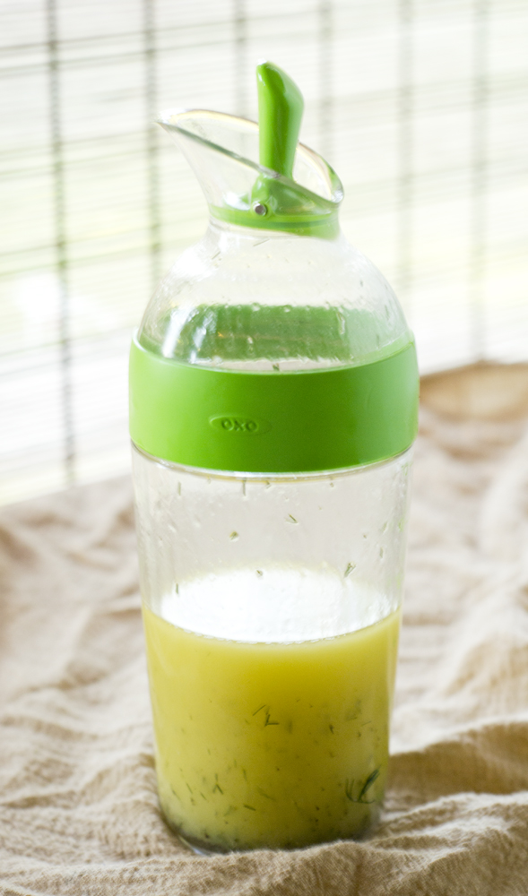The World in My Kitchen The Basics of a Vinaigrette and an OXO Salad