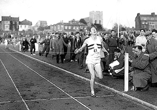roger bannister 4 minute mile When roger bannister ran the first sub-four-minute mile in 1954, the narrative of the day was that bannister had done the impossible. roger bannister 4 minute mile When roger bannister ran the first sub-four-minute mile in 1954, the narrative of the day was that bannister had done the impossible.
