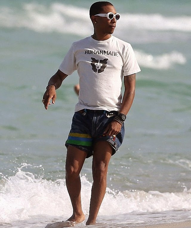 A Pharrell Williams le gusta el mar A Pharrell Williams le gusta el mar