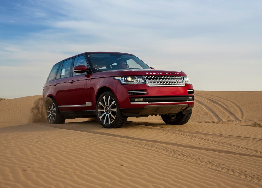 Range Rover 2014 Range Rover red