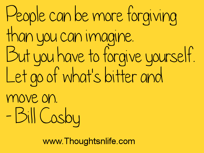 Thoughtsandlife: People can be more forgiving than you can imagine. 