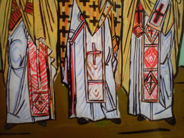 icon, Three Holy Hierarchs,detail