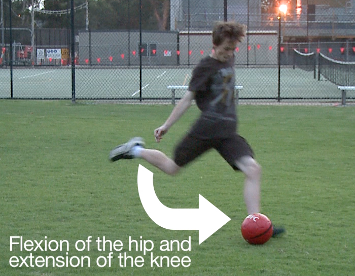 How to achieve optimum force and ball speed for an accurate instep