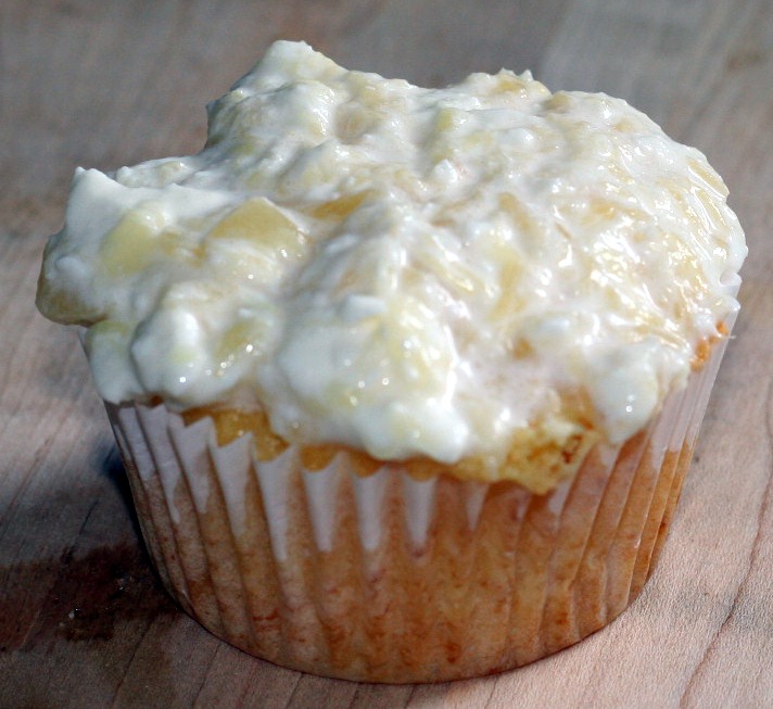 Pineapple Bliss Cupcakes Eating At Home and....