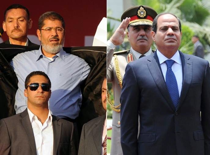مصر: 10 فروق في اليمين الدستورية بين السيسي و مرسي