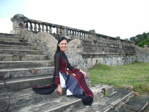 The Imperial Citadel in Huế city