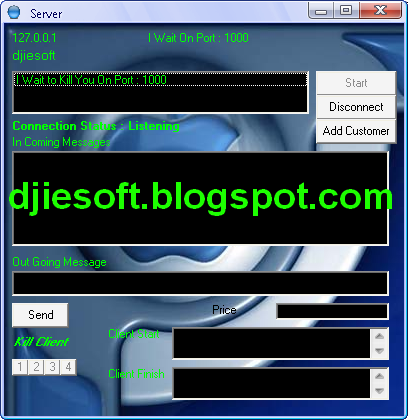 Download Contoh Program VB6 Billing Warnet (Winsock) - Djiesoft, All
