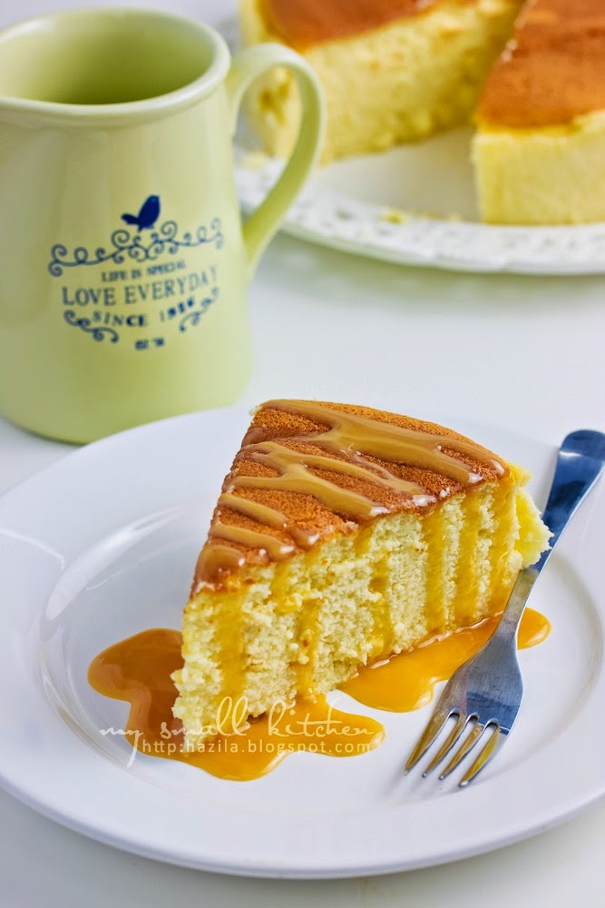 My Small Kitchen Souffle Cheese Cake