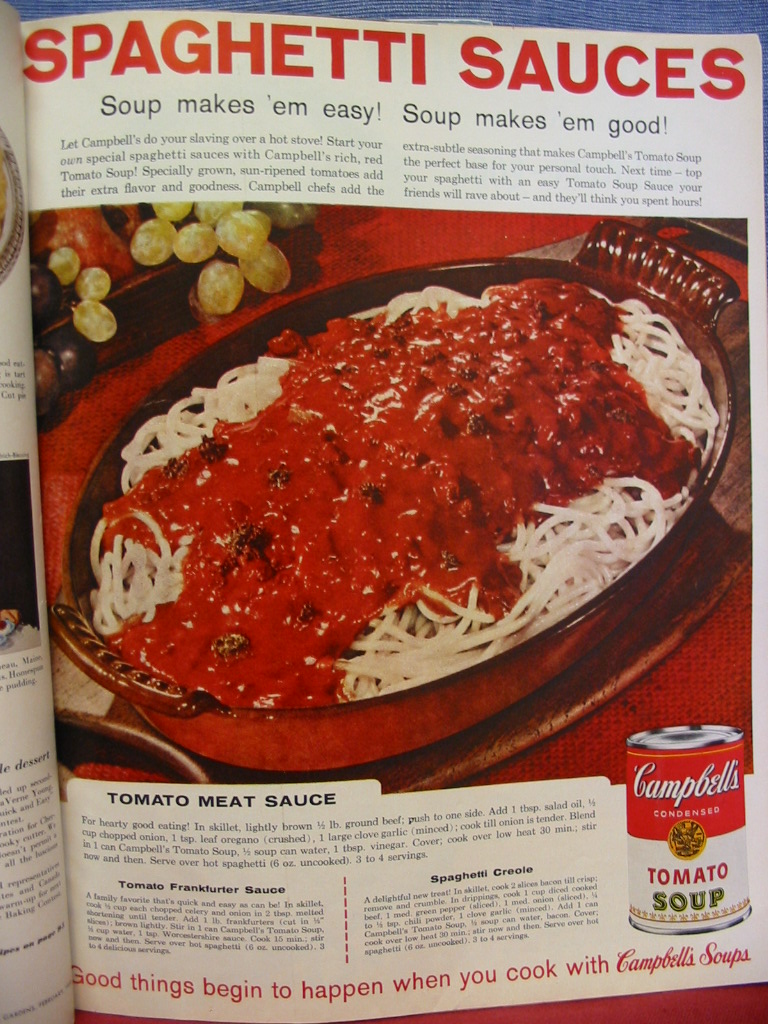 gold country girls Then And Now 93 Campbell's Tomato Soup