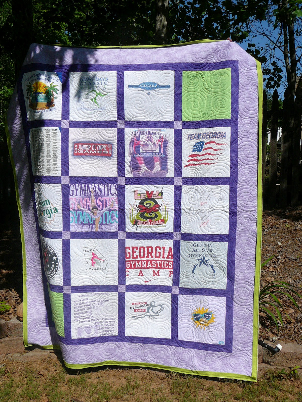 dancing bear quilting studio A TShirt Quilt