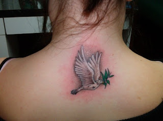 Dove Tattoos on back Dove Tattoos on back