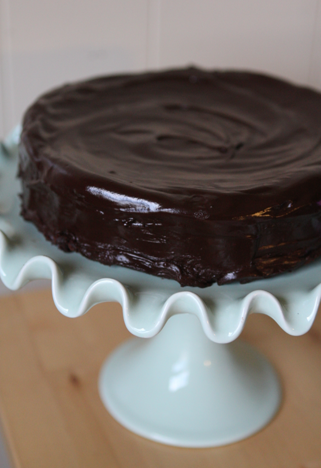Warm Flourless Chocolate Ganache Cake Warm Flourless Chocolate Ganache Cake