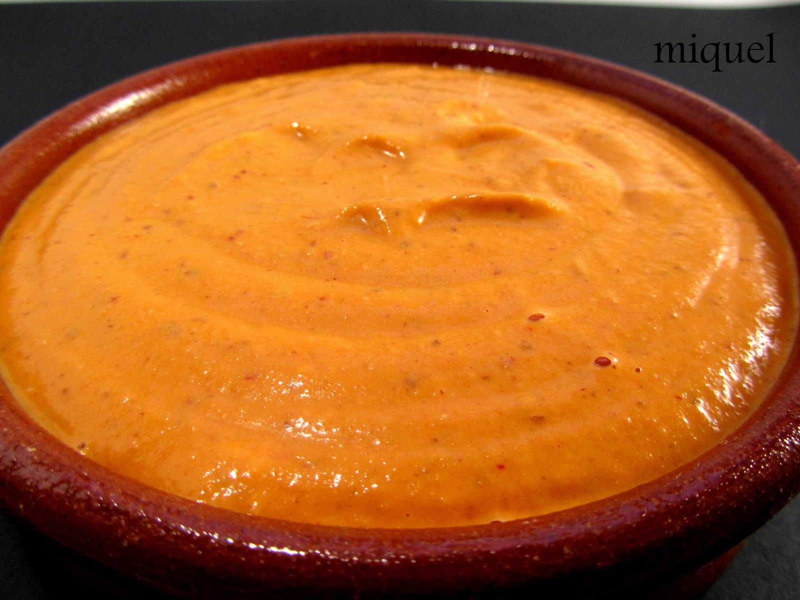 Les receptes del Miquel Salsa de calçots (2 recetas)