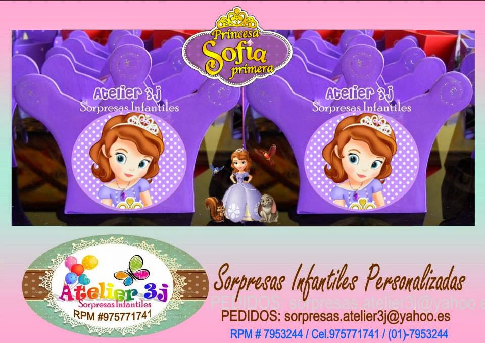 Sorpresas Infantiles PRINCESA SOFIA