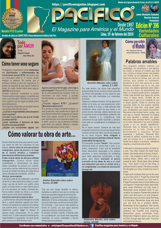 Revista Pacifico N°396 Variedades Culturales