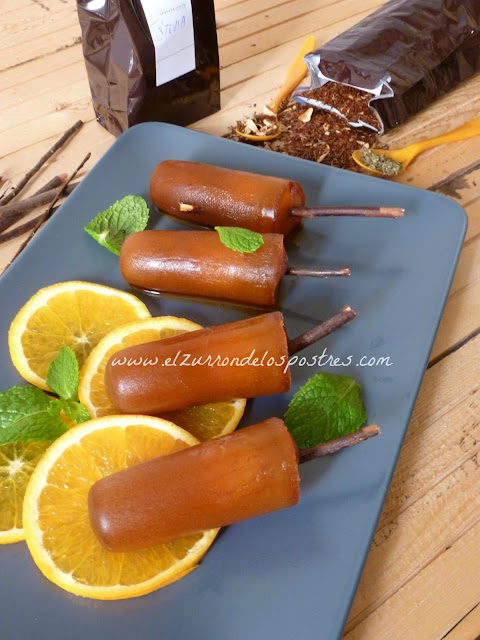 Polos De Rooibo Naranja Azahar Con Stevia
