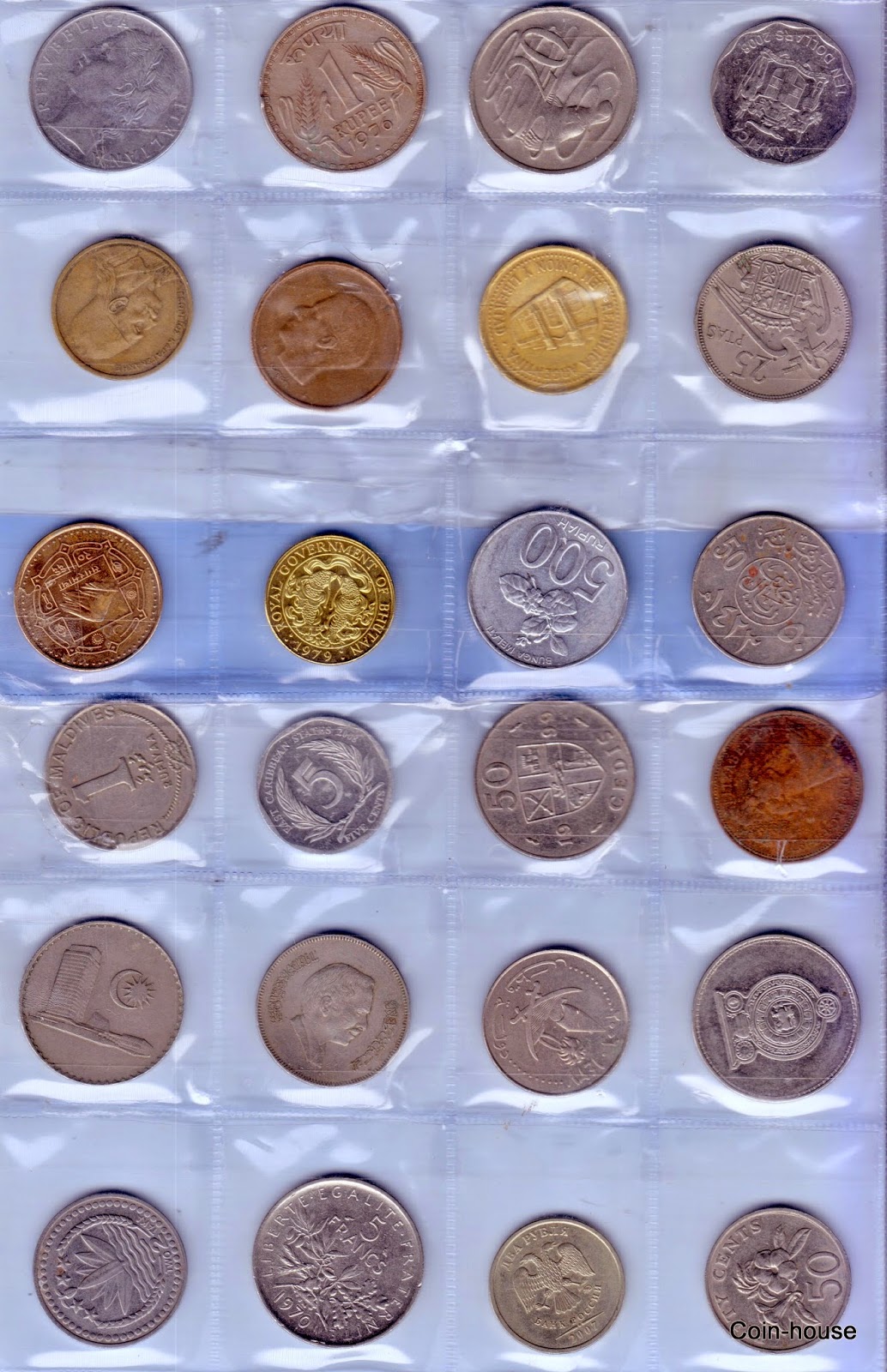 CoinHouse 24 Extra Large Coins, Collection for Advaced Collectors