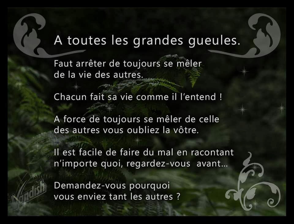 Citations et Panneaux Facebook à partager Pour les grandes gueules