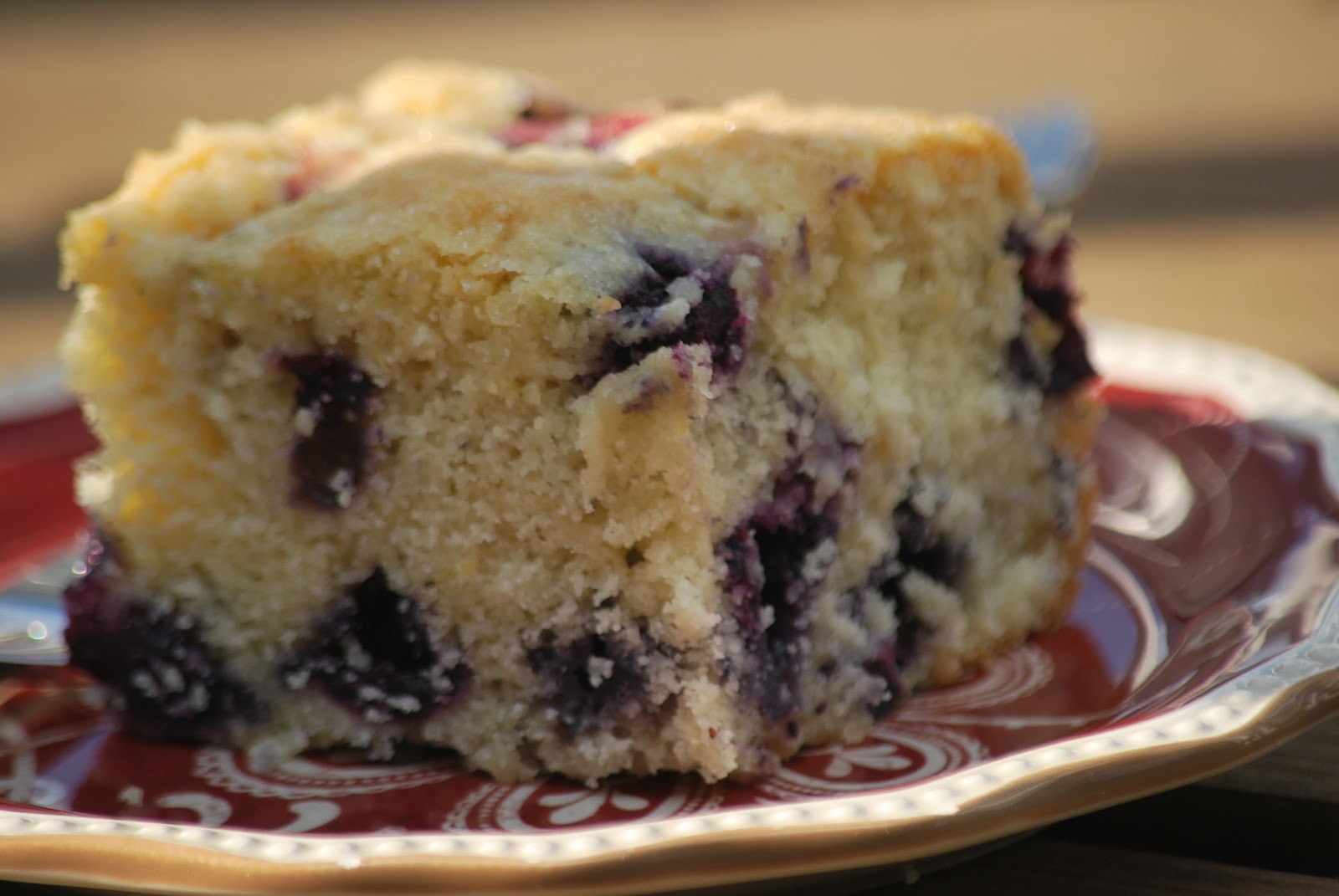 My story in recipes Blueberry Buttermilk Coffee Cake